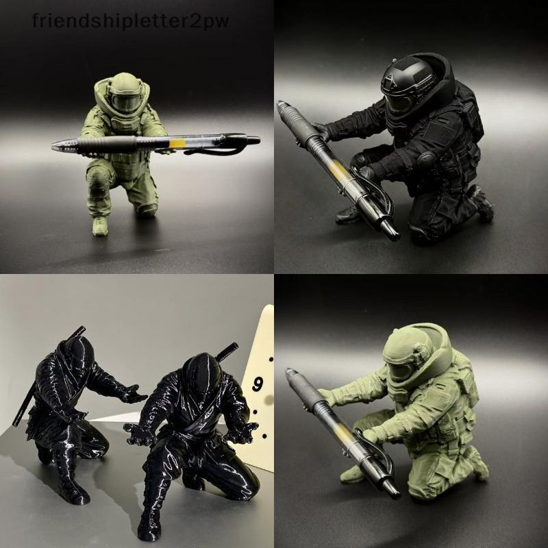 (แฟน) Disposal Unit Pen Stand 3D Print Desktop Holder Cool Decoration for Home Office Desk (TH)