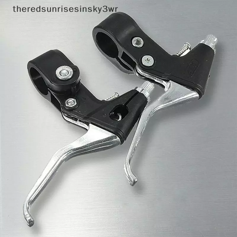 (the) 2 ชิ้นอลูมิเนียมอัลลอยด์จักรยานเสือภูเขาเบรคคันโยกจักรยานเบรค Caliper Handgrip เครื่องมืออุปกรณ์เสริมทั่วไปชิ้นส่วนจักรยาน (TH)