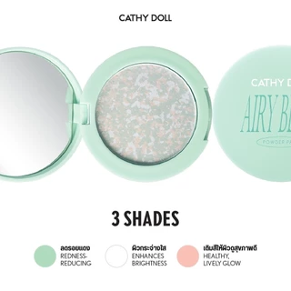 Cathy Doll Airy Blur Powder Pact เคที่ดอลล์ แอรี่เบลอพาวเดอร์แพ็ค 4.5 กรัม.