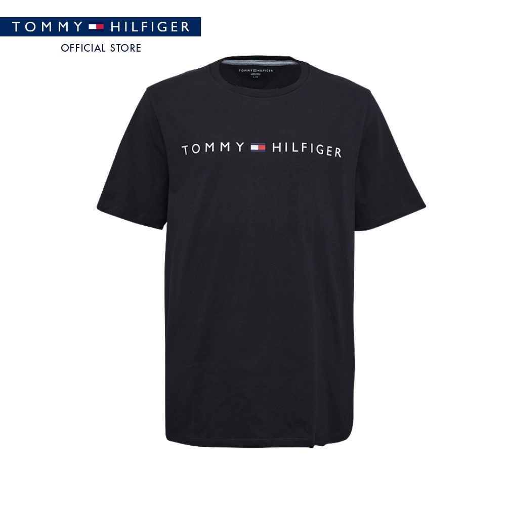 Tommy Hilfiger เสื้อยืด ผู้ชาย รุ่น XM0XM07924 BEI - สีดำ