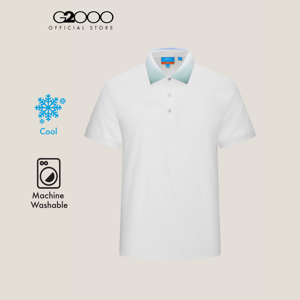 G2000 เสื้อโปโลสำหรับผู้ชาย Smart Fit รุ่น 5114047200 WHITE