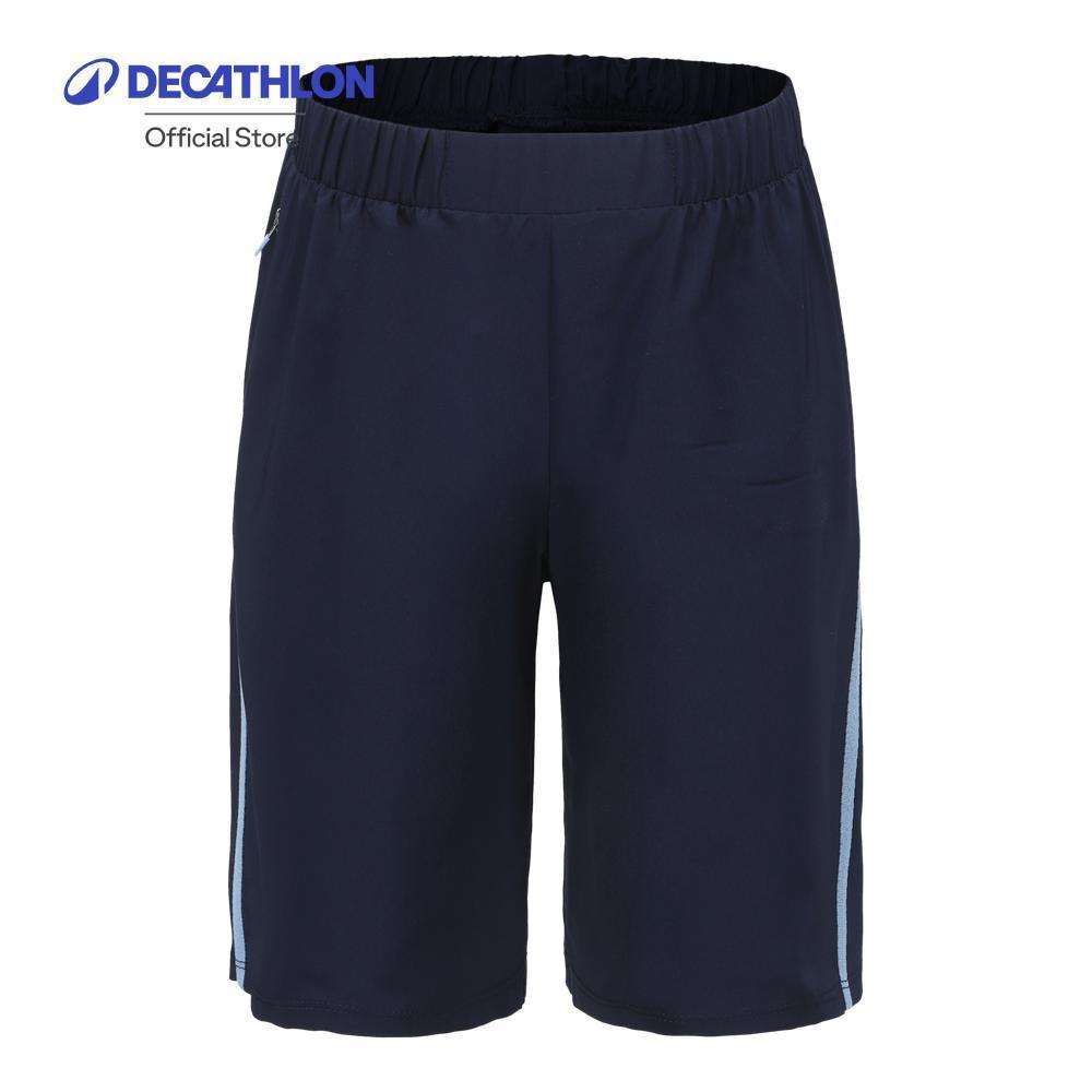 Decathlon Kids’ Baggy Running & Athletics Shorts At 100 กางเกงขาสั้นเด็ก สำหรับวิ่งและกรีฑา รุ่น At 100 – Navy/Blue – โปรปัง