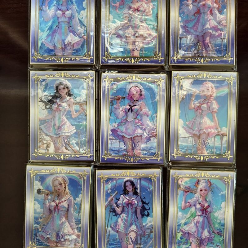 วันพีชสร้างสรรค์ทางวัฒนธรรม Qixing ชุดเคลือบโลหะ Sailor DN