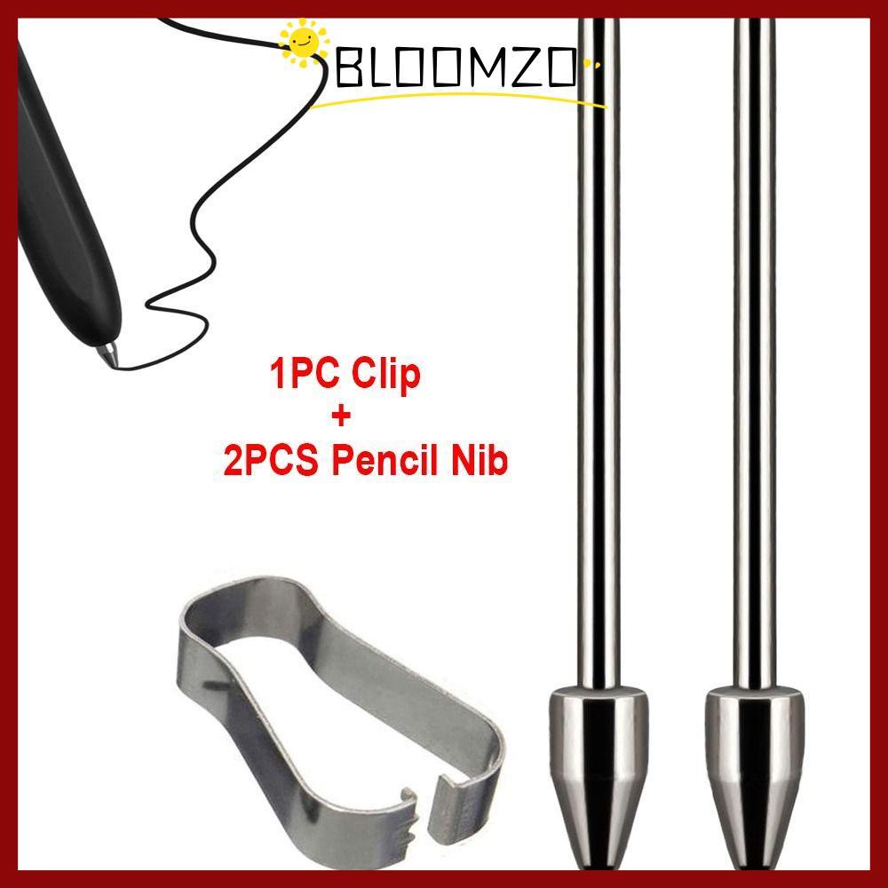 จัดส่งจากประเทศไทยBLOOMZO Touch Stylus Tip, Titanium Alloy Replacable Pencil Nib, Tablet Silver Wear Resistance S Pen Nib สําหรับ Galaxy Tab S7/S8/S9+ S23 Note20