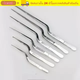 BEAU1 Food Tweezer เครื่องมือห้องครัวการนําเสนอการให้บริการสแตนเลส