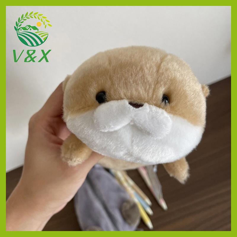 [หิมะ] น่ารักน้อยนากกรณีดินสอตุ๊กตาการ์ตูนสัตว์ตุ๊กตาปากกากระเป๋าเครื่องเขียนจัดเก็บอุปกรณ์การเรียนตุ๊กตากรณีดินสอ [ซกม]