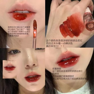 ฟอง ริมฝีปาก เคลือบ กระจกลิปกลอสแก้วลิปเคลือบลิปสติกหญิงราคาถูกนักเรียนนมชาสีลิปกลอส (ร้านเราราคาราคาราคาราคาราคาการระบายน้ํา)