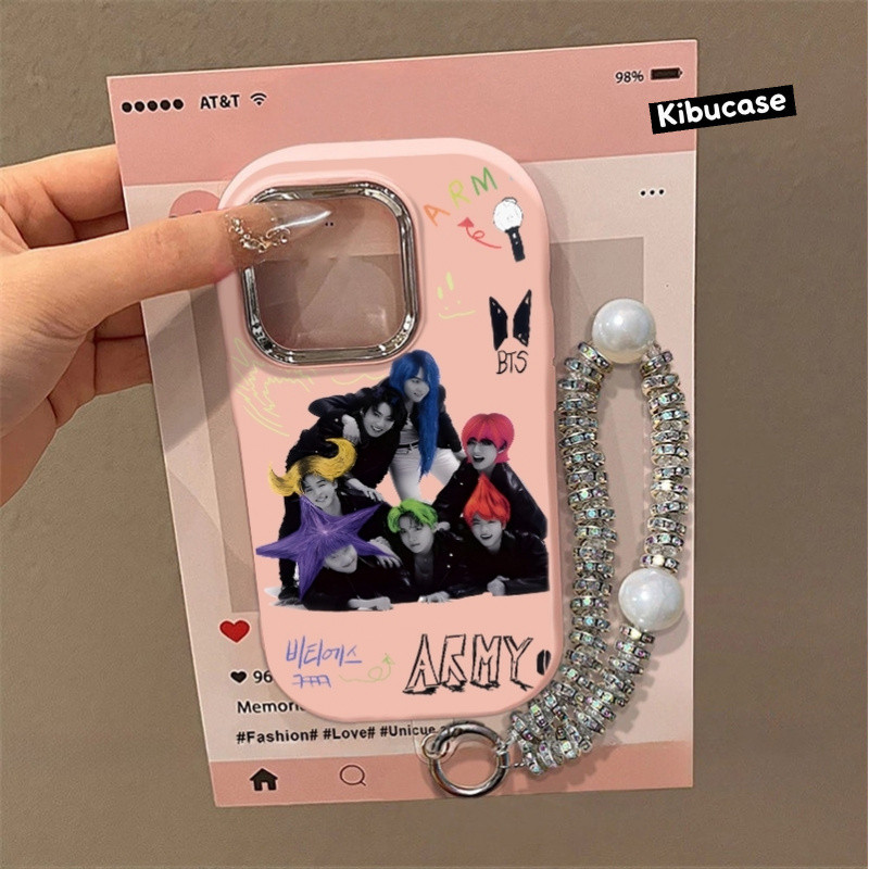 สําหรับ XIAOMI/REDMI Softcase TPU Motif BTS กรณี XIAOMI 17 PRO MAX 11 LITE POCO F7 PRO F7 ULTRA F6 F