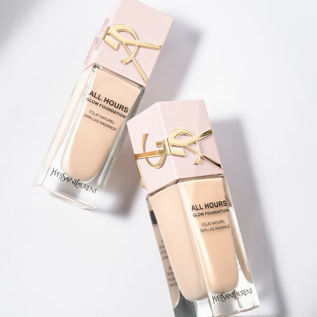 จัดส่งรวดเร็ว 🍄 ของแท้💯 YSL All Hours Glow Foundation 25ml วายเอสแอล (อีฟส์ แซงต์ โลรองต์) รองพื้นเนื้อบางเบา.