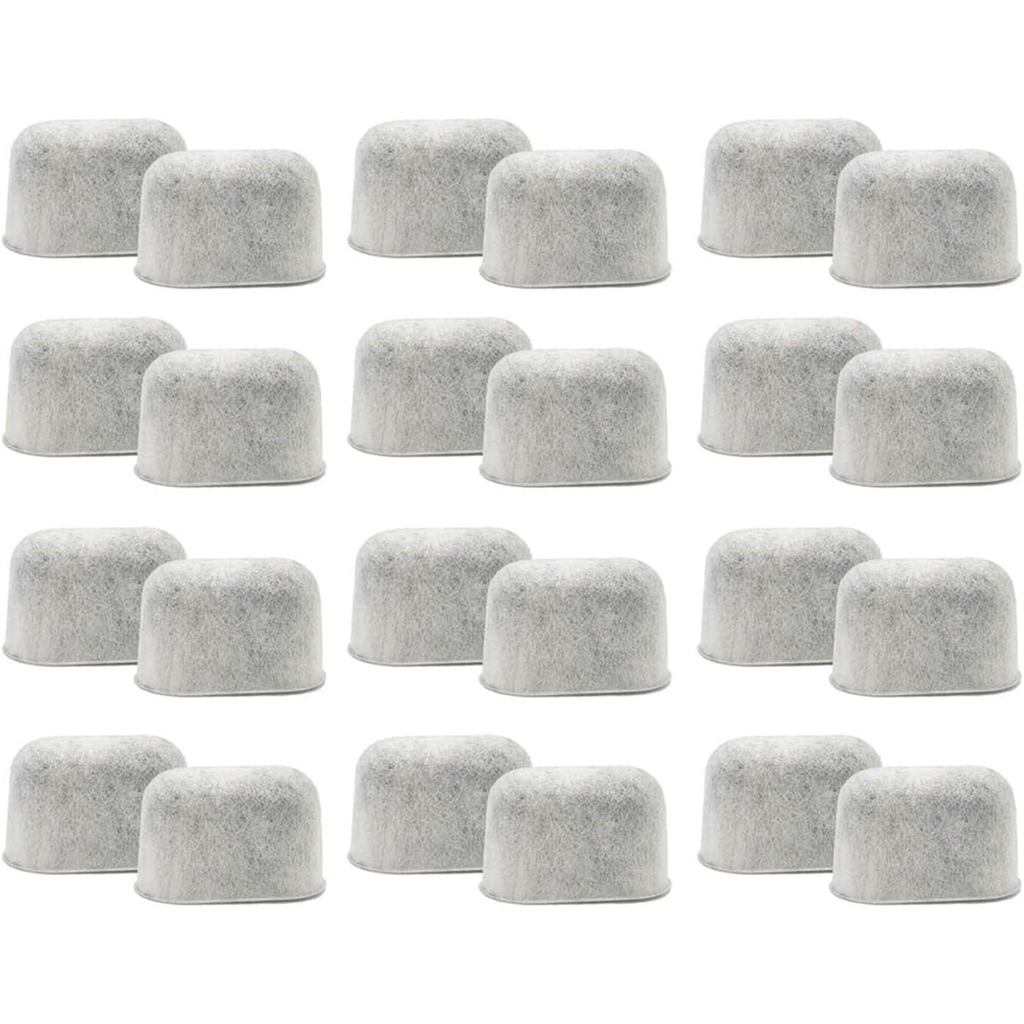 ตัวกรองถ่าน 24 แพ็คเข้ากันได้กับ Keurig Keurig 2.0 และ 1.0 Classic K-Pod เครื่องกรองน้ําเครื่องชงกาแ