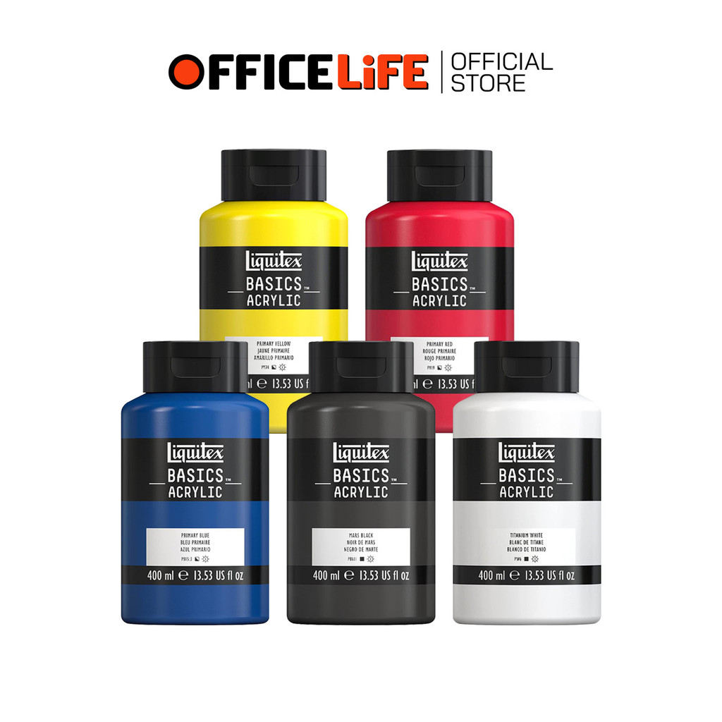 Liquitex (ลิควิเท็กซ์) สี สีอะคริลิค ขนาด 400 ml. ( 1 ขวด )