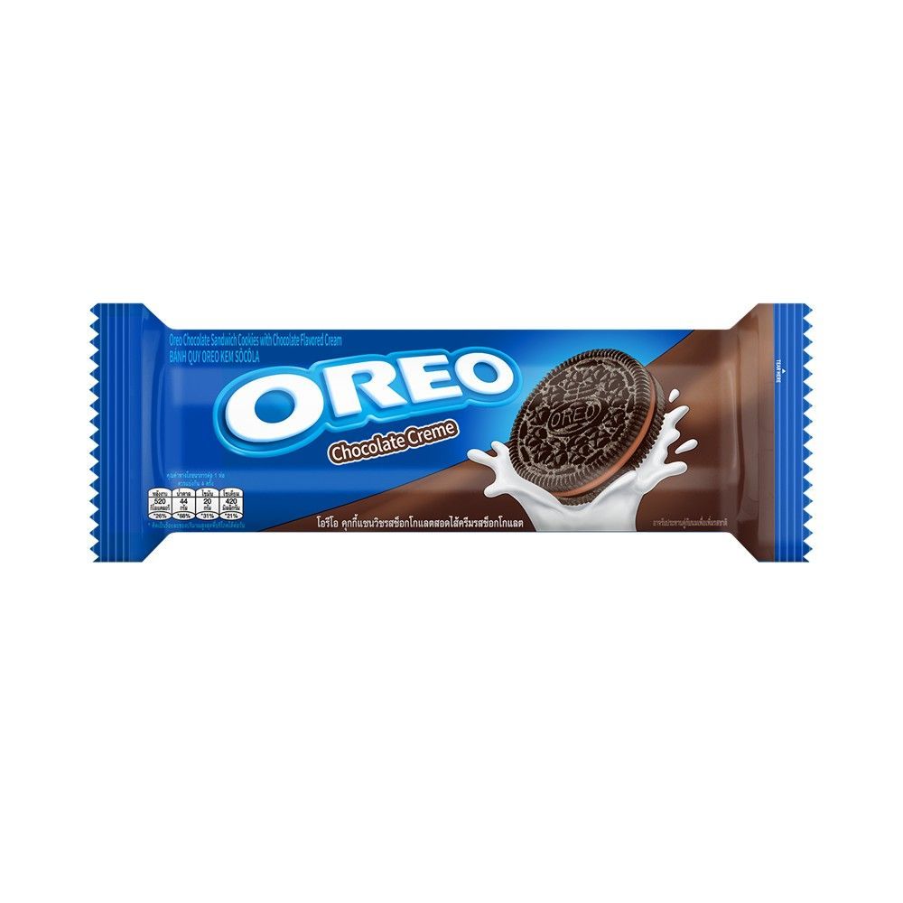 [สินค้าส่งด่วน] โอรีโอ คุกกี้ไส้ครีมช็อกโกแลต 110.4 กรัม OREO CHOCOLATE CREAM 110.4 G.