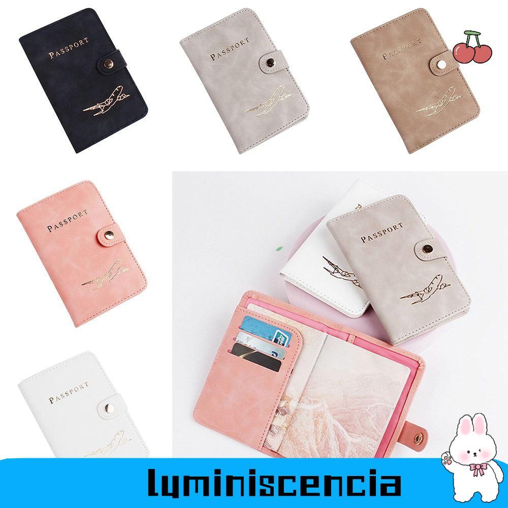 LUMINESCENCIA Passport Cover กระเป๋ากระเป๋าเดินทางสําหรับทั้งชายและหญิง