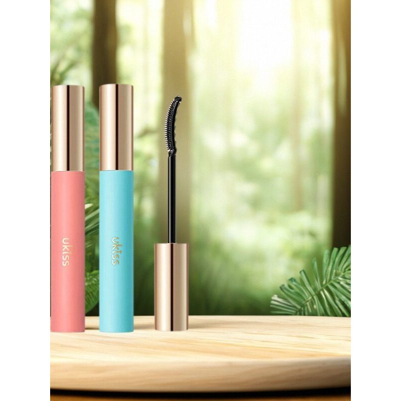 มาสคาร่า มาสคาร่ากันน้ำ Ukiss ukiss Eyelash Primer Long Curling Non-Smudge Sunflower Mascara Novice 