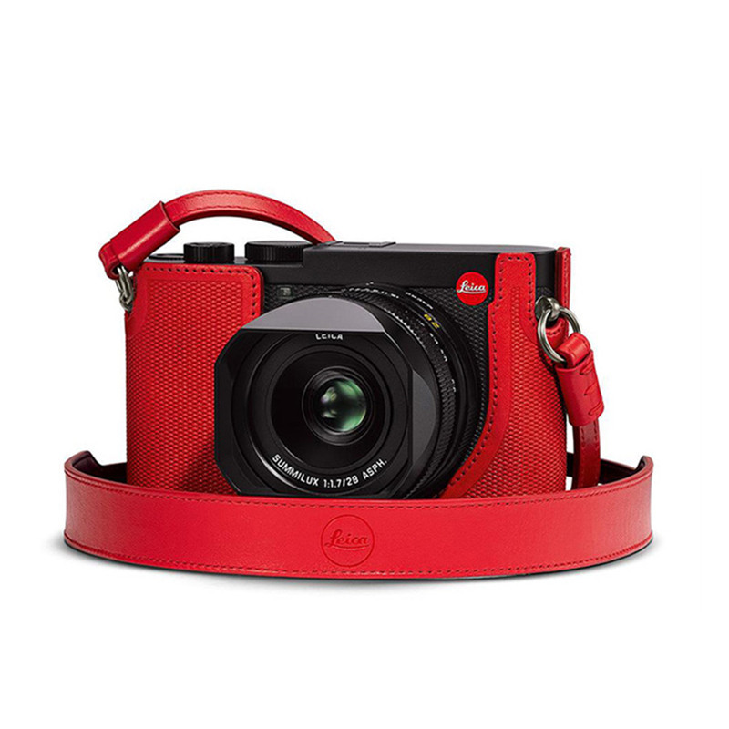กระเป๋ากล้อง Leica leica q2 leica Q2M เคสป้องกันกล้อง การออกแบบครึ่งปี ฐานหนังแท้ เคสหนังเฉพาะ