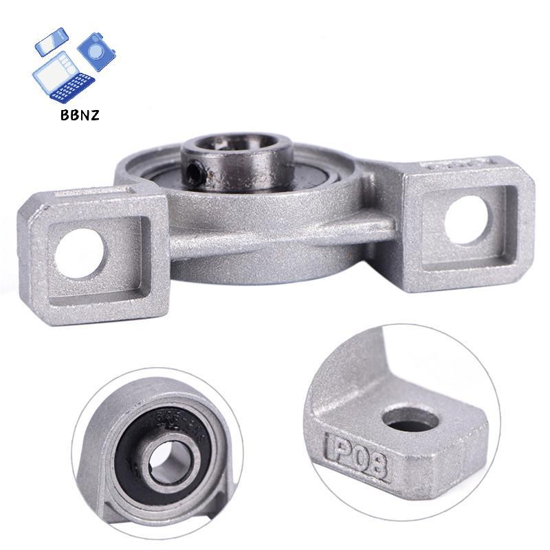 [BBNZ] โลหะผสมสังกะสีเส้นผ่านศูนย์กลาง 8 มม. Bore Ball Bearing Pillow Blo Mounted Support KP08 TH
