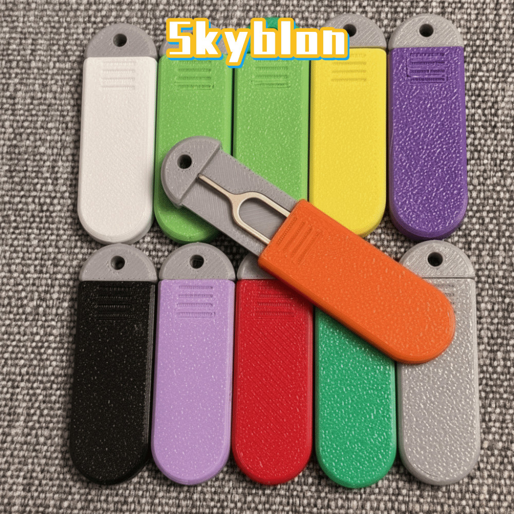 BESTOUR ซิมการ์ด Ejector Pin กล่องเก็บ, พิมพ์ Universal SIM Card Ejector เครื่องมือ, พกพาทุกวันพร้อม