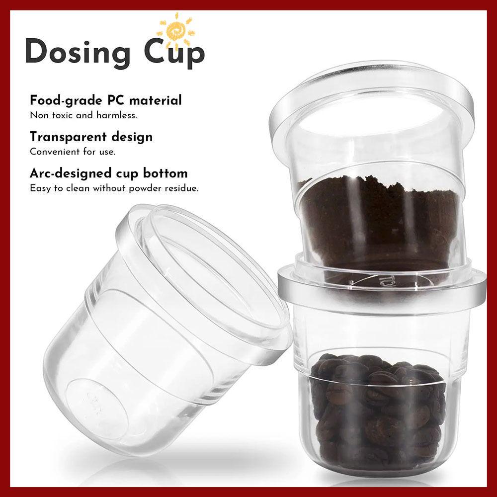 PTKFPT09 Espresso Dosing Cup, 58ml Universal Coffee Dosing Cup, Accessories Espresso Essentials Coff