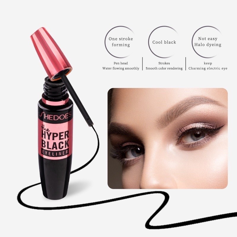 อายไลเนอร์ shedose เขียนง่าย ติดทน กันนำ้12ชม พร้อมส่ง