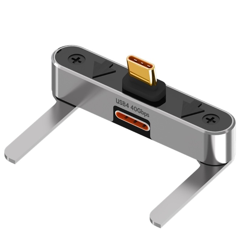 PCF * 8K 40Gbps USB C Hub พร้อมการชาร์จที่รวดเร็ว 240W และขาตั้งพับได้สําหรับแท็บเล็ตโทรศัพท์