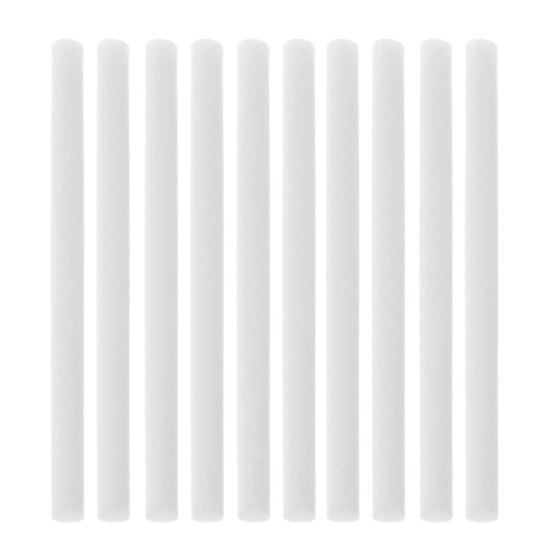 กรองผ้าฝ้าย Sticks ฟองน้ํา Sticks เติมไส้ตะเกียงสําหรับ Mini แบบพกพา USB Humidifier และ Mini Diffuse