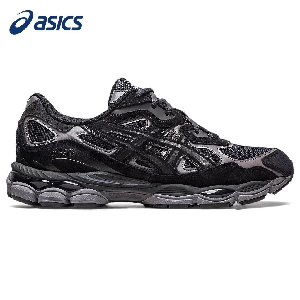 Asics GEL-NYC รองเท้าวิ่ง Low Top สำหรับผู้ชายและผู้หญิง ดีไซน์ระบายอากาศได้ดี ในสไตล์วินเทจ