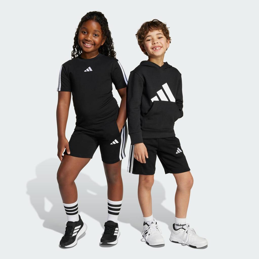 adidas ไลฟ์สไตล์ กางเกงขาสั้น Essentials สำหรับเด็ก เด็ก สีดำ JM0902
