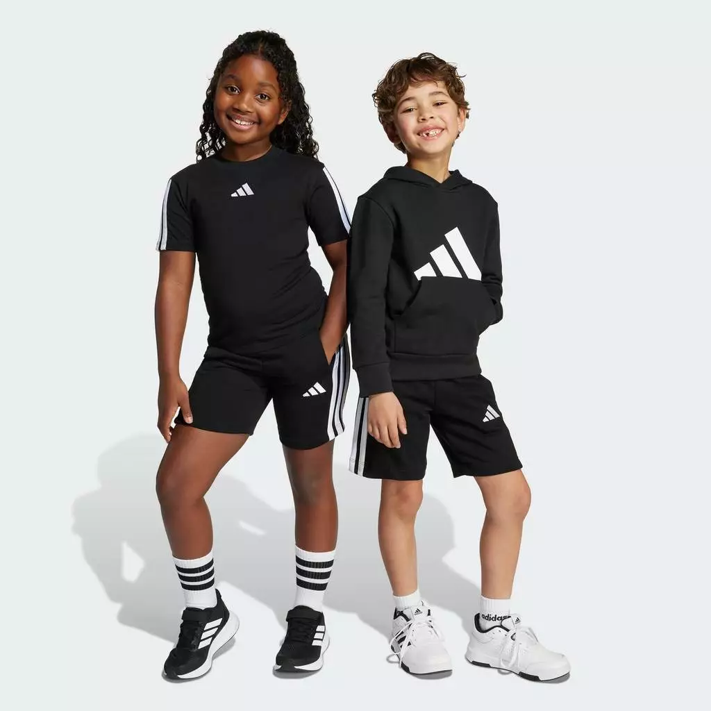 adidas ไลฟ์สไตล์ กางเกงขาสั้น Essentials สำหรับเด็ก เด็ก สีดำ JM0902