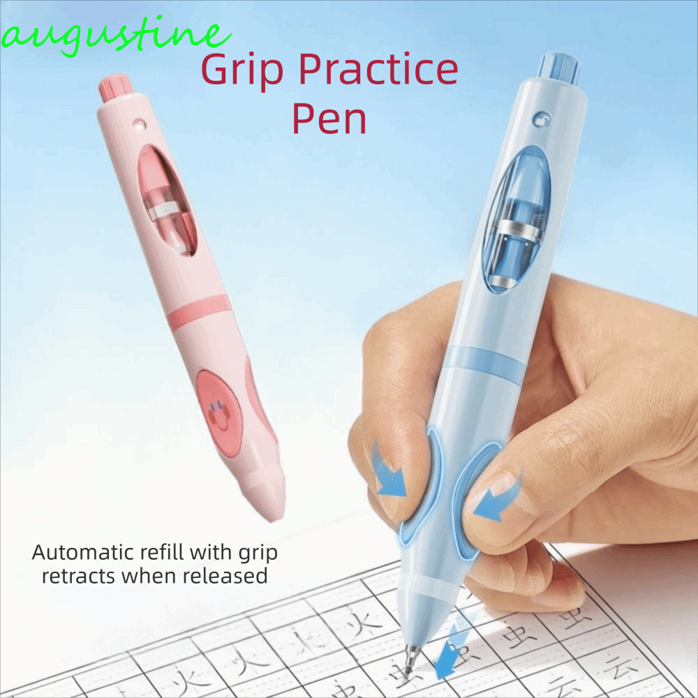 AUGUSTINE ดินสออัตโนมัติ, Anti-slip Comfort Soft Grip Ergonomic Mechanical ดินสอ, 0.7 มม.Multicolor 