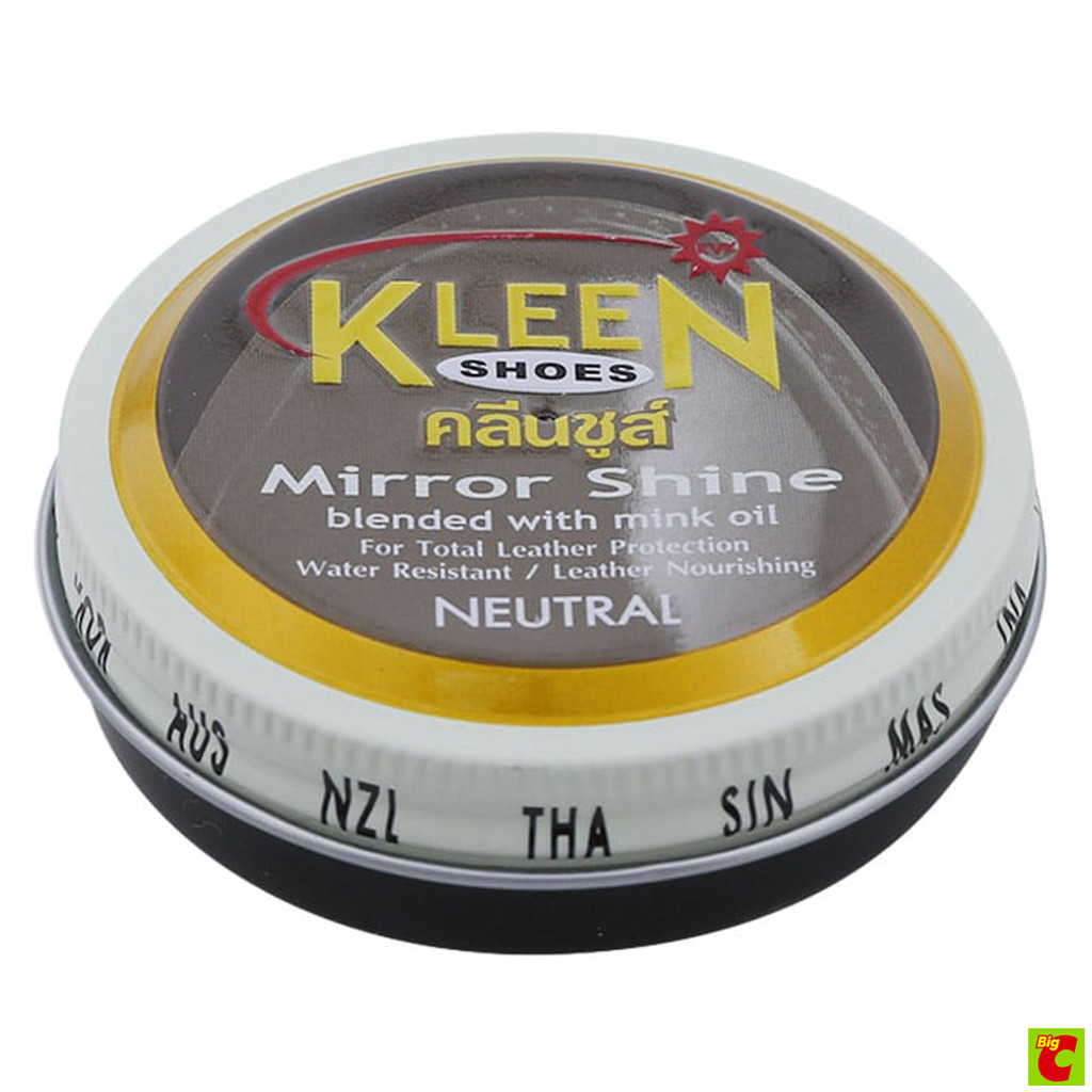 Kleen Shoes شمع أحذية Mirror Shine — شفاف 60 مل — صورة 3