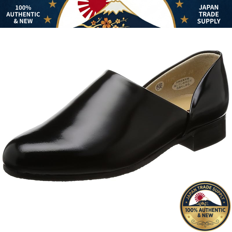 Haruta Leather Doctor Shoes / Spock Shoes 2E for Women - Model 150 Black