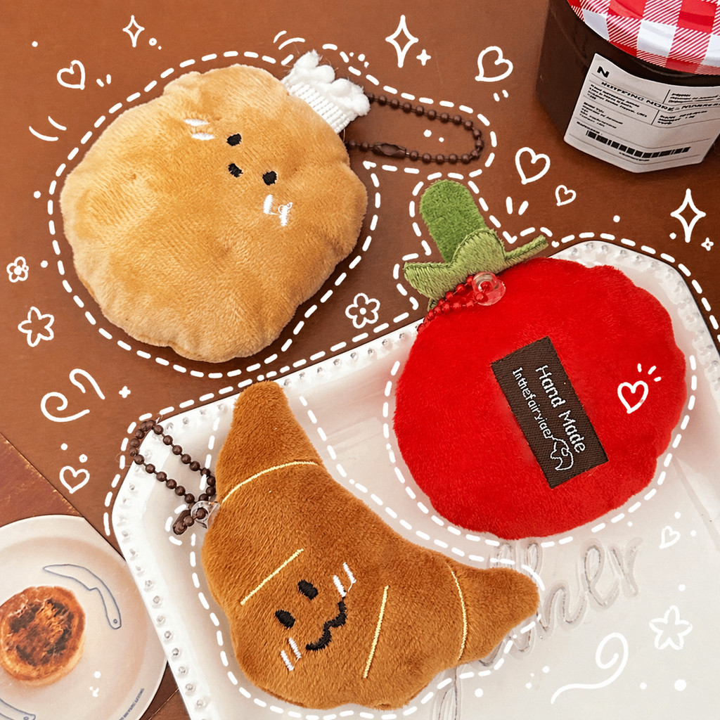 ของขวัญ-พร้อม เสน่ห์ตุ๊กตาอาหารการ์ตูนน่ารัก รูปที่ 2