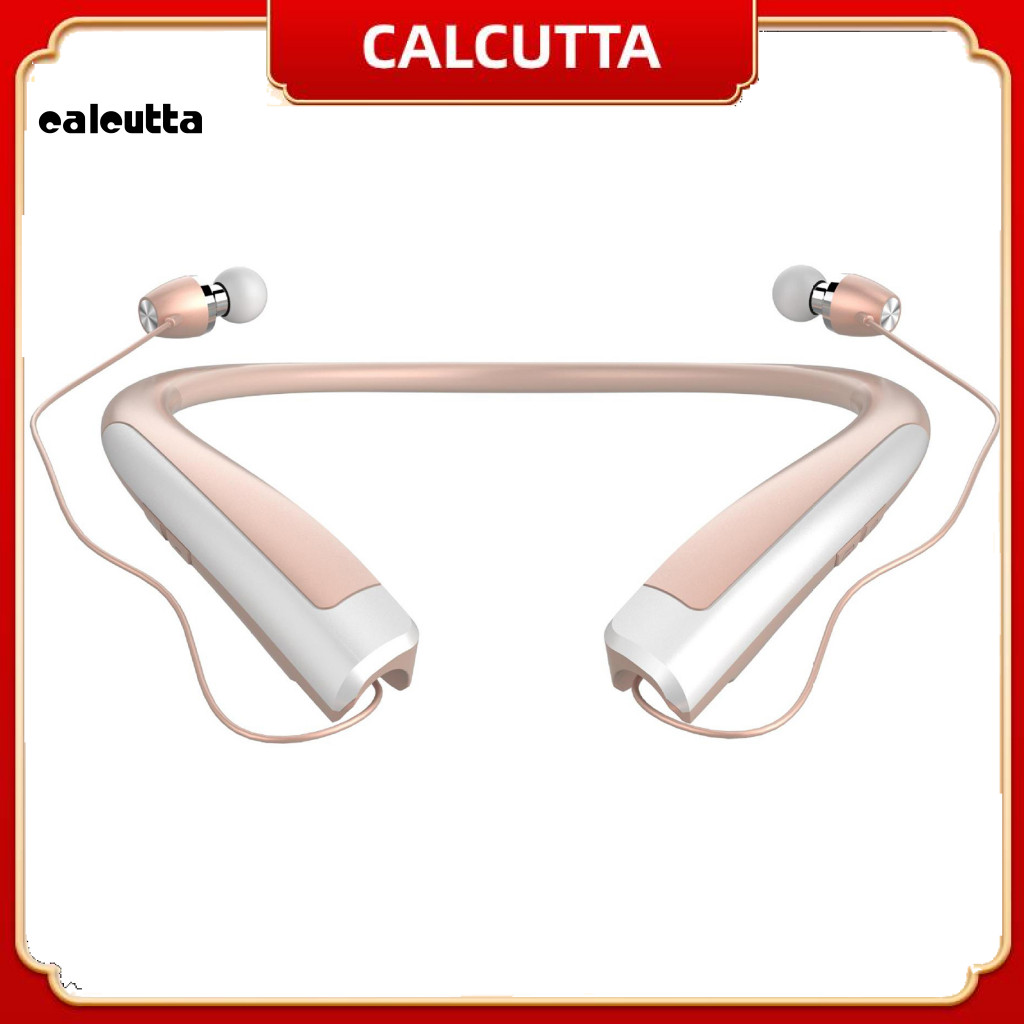 [calcutta] HBS-1100 หูฟังที่รองรับบลูทูธแบบคล้องคอตัดเสียงรบกวนสเตอริโอรอบทิศทางเบสหนักเครื่องเล่นเพ