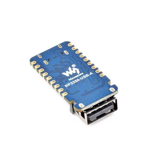 โครงสร้างนิวเคลียร์ rp2350a Dual Pie usbtype Dual Microcontroller Raspberry rp2350usb บอร์ดพัฒนา