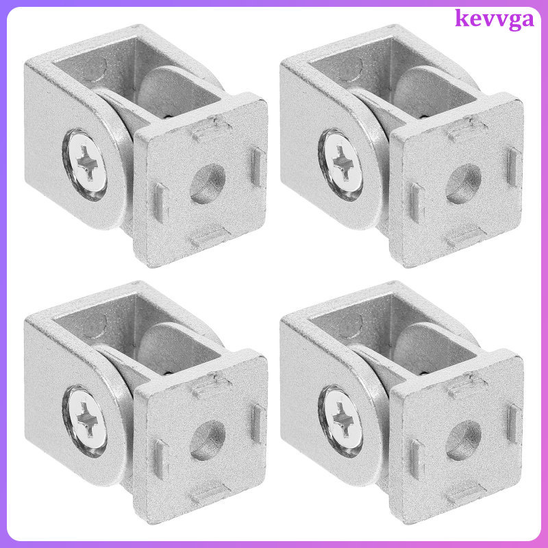 อลูมิเนียมโปรไฟล์ Pivot Joint โลหะยืดหยุ่น Extrusion ฮาร์ดแวร์ปรับ Extruderd Connector kevvga