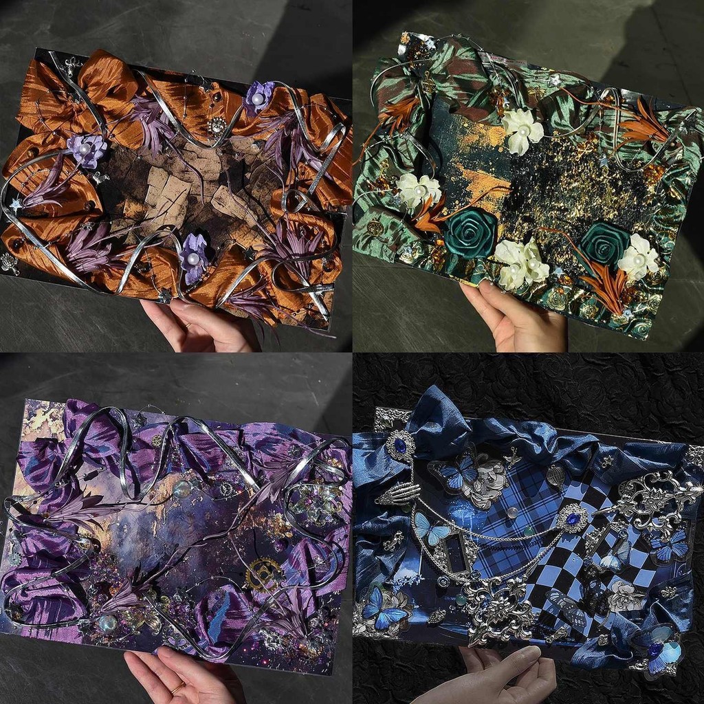 Tie Pain Bag diy Material Green Series Full Set Blue Tie Board Orange Color Series Purple Tie Board 