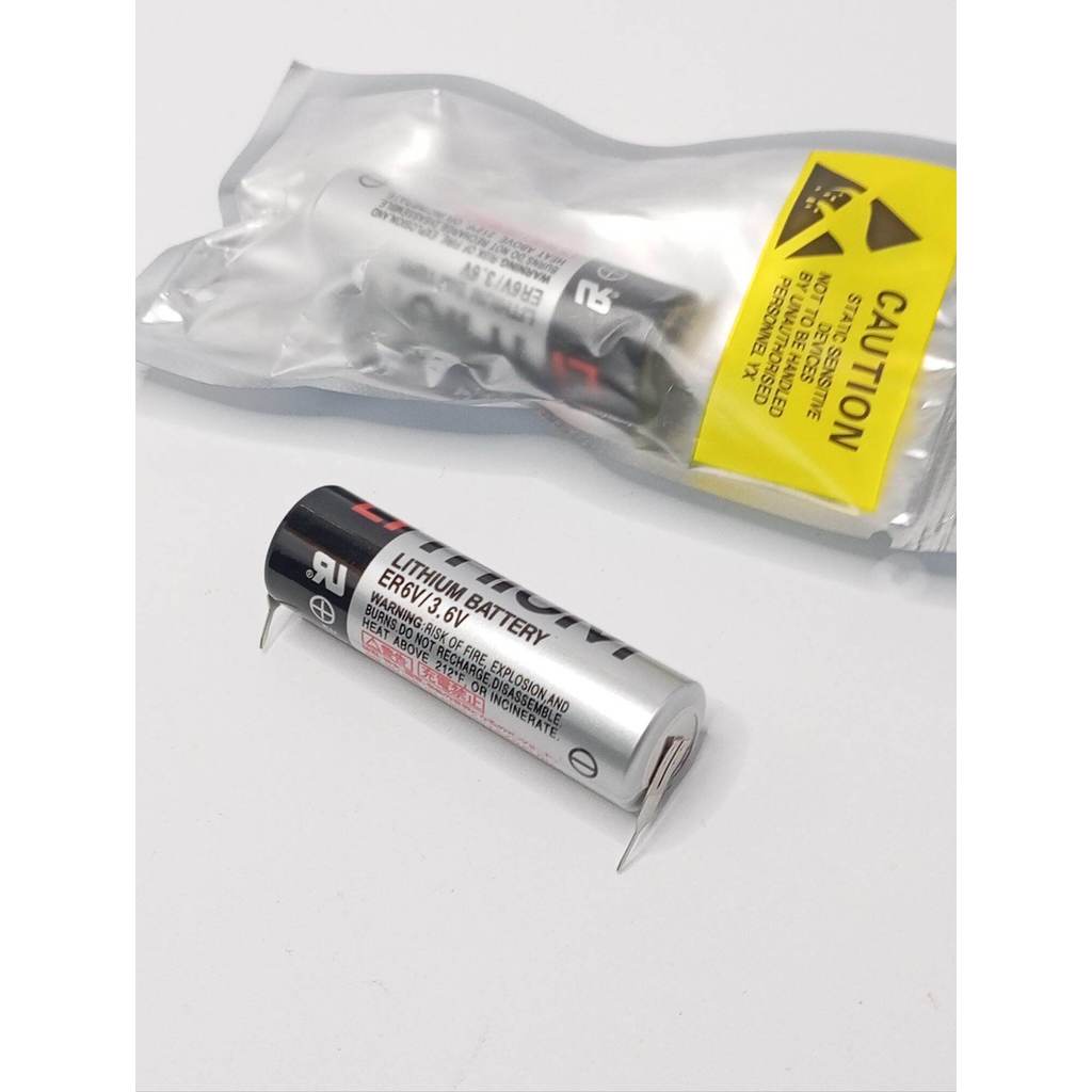 แท้ ทน Mitsubishi Ultra ER6V/3.6V ขาเเหลม