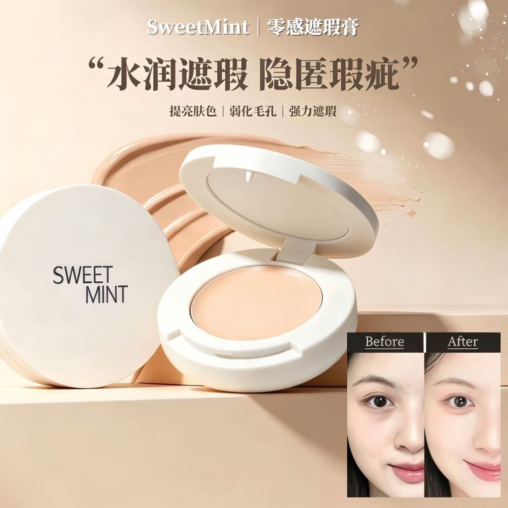 SWEET MINT คอนซีลเลอร์ Naturally Cover Dark Circles Acne Marks Spots