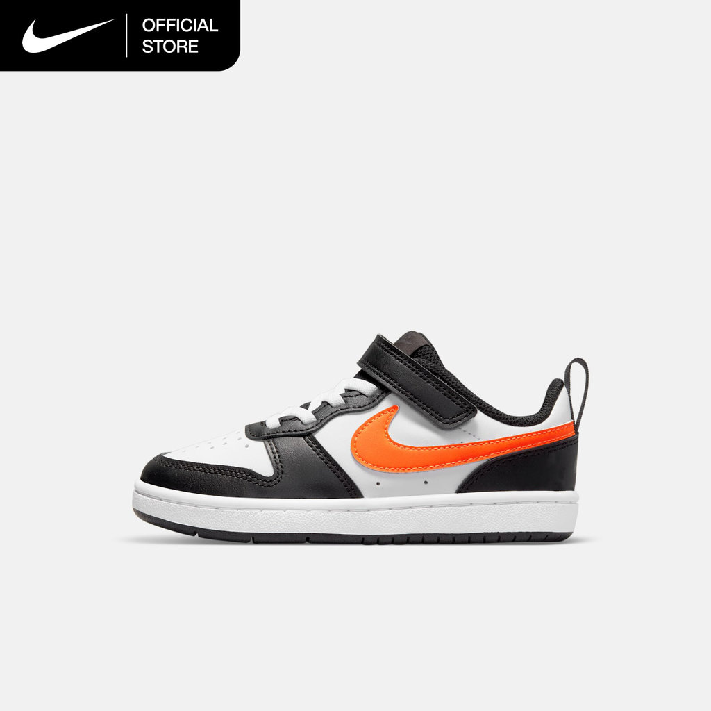 Nike Younger Kids' Court Borough Low Shoes - White [BQ5451-115]