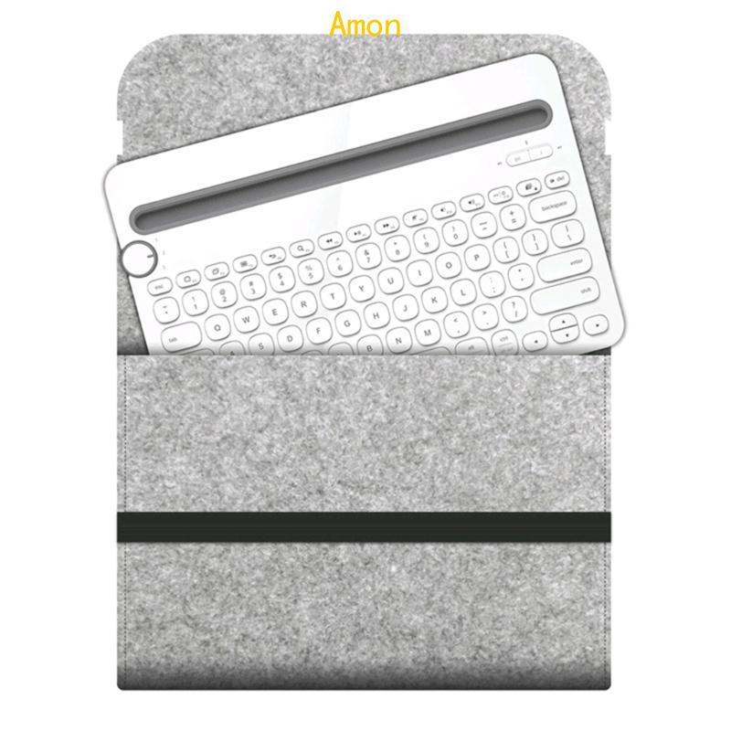 Amon Fashion Portable Felt for Case for K380 K480 Keyboard Travel Office