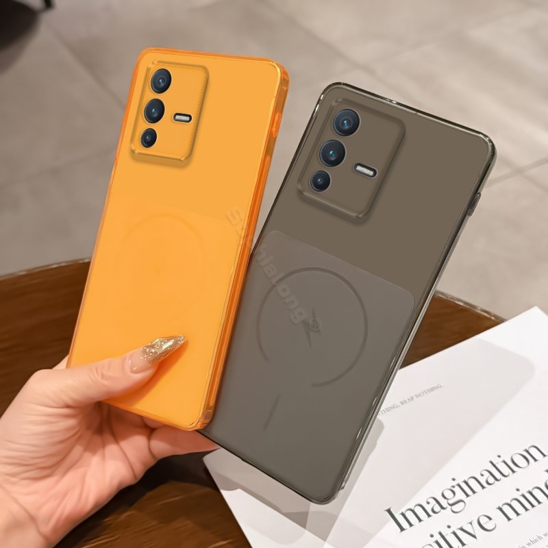 Insสไตล์สําหรับVivo V23 S12 V2130 V2303 V2162Aใสสีซิลิโคนอ่อนนุ่มบางเฉียบฝาครอบโทรศัพท์ด้านหลัง