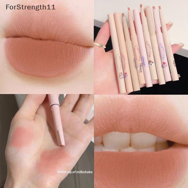 FO Light Sweet And Soft Matte Lip Liner Pencil Outlines รูปร่างริมฝีปากยาวนานไม่ง่ายที่จะจางหายไม่ถอดแต่งหน้า Nude Lip Liner TH
