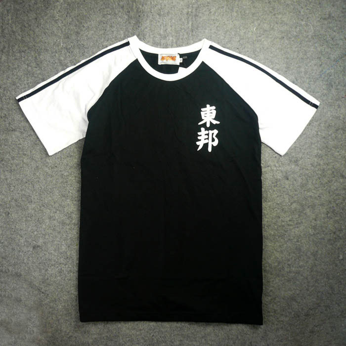 เสื้อยืดคอกลมแขนสั้น ผ้าฝ้าย ลายฟุตบอลของ Hyuga Kojiro และ Jay Chou
