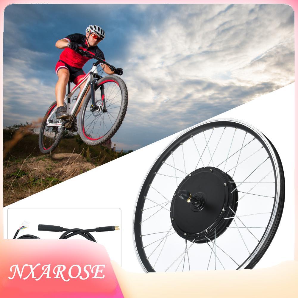 Nxarose 48V 500W 26 นิ้ว Kt lCD5 จอแสดงผลล้อเครื่องมือ Ebike Conversion Kit