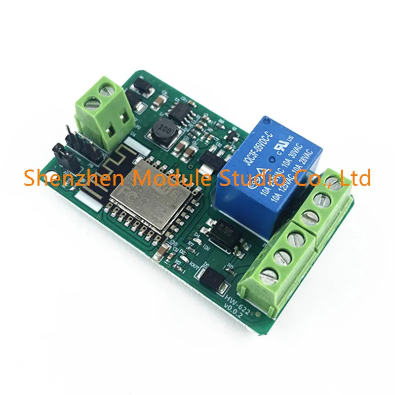 HB DC 5V-26V ESP8266 ESP-12F ไร้สาย Wifi รีเลย์โมดูล 220V 10A รีเลย์โมดูล ESP12F 802.11b/g/n 2.4GHz 