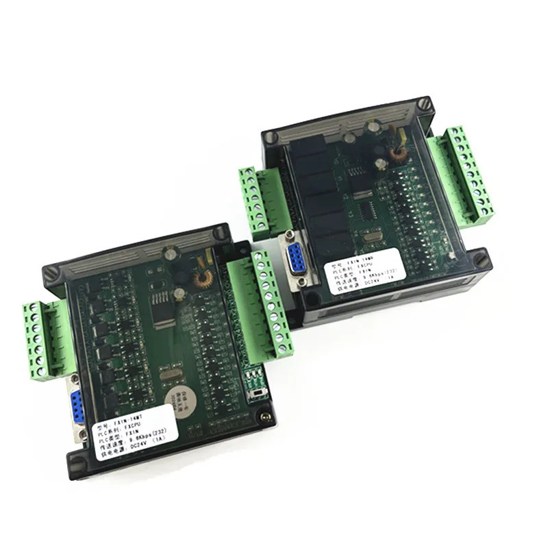 HB 1 ชิ้น PLC อุตสาหกรรมควบคุม FX1N-14MR FX1N-14MT ประเภทบอร์ด Simple Programmable PLC Controller