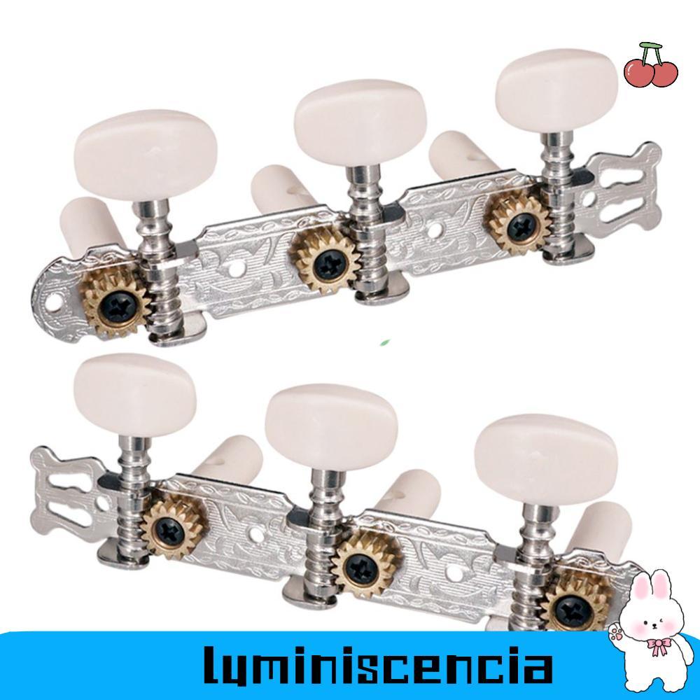 LUMINESCIA Heads Tuners Vintage String Knob Replacement Classic Guitar Accessories