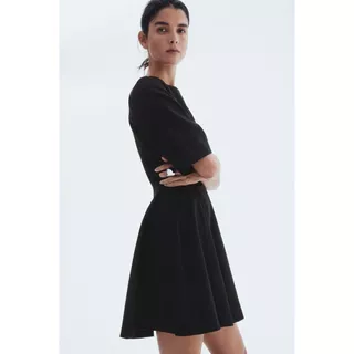 H&M(เอชแอนด์เอ็ม) เดรสทรงเอทวิลล์เอวสูง ผู้หญิง 1297125_1