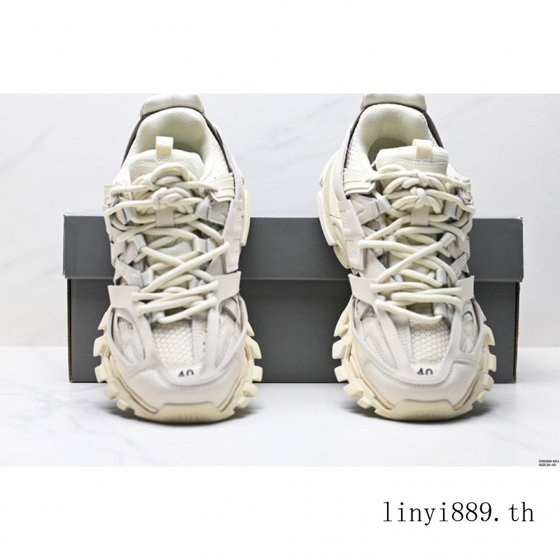BALENCIAGA Track Trainers 3.0 代复古野 ดิสอินเตอร์เน็ตไร้สายรองเท้าวิ่งอเนกประสงค์ J7YZ