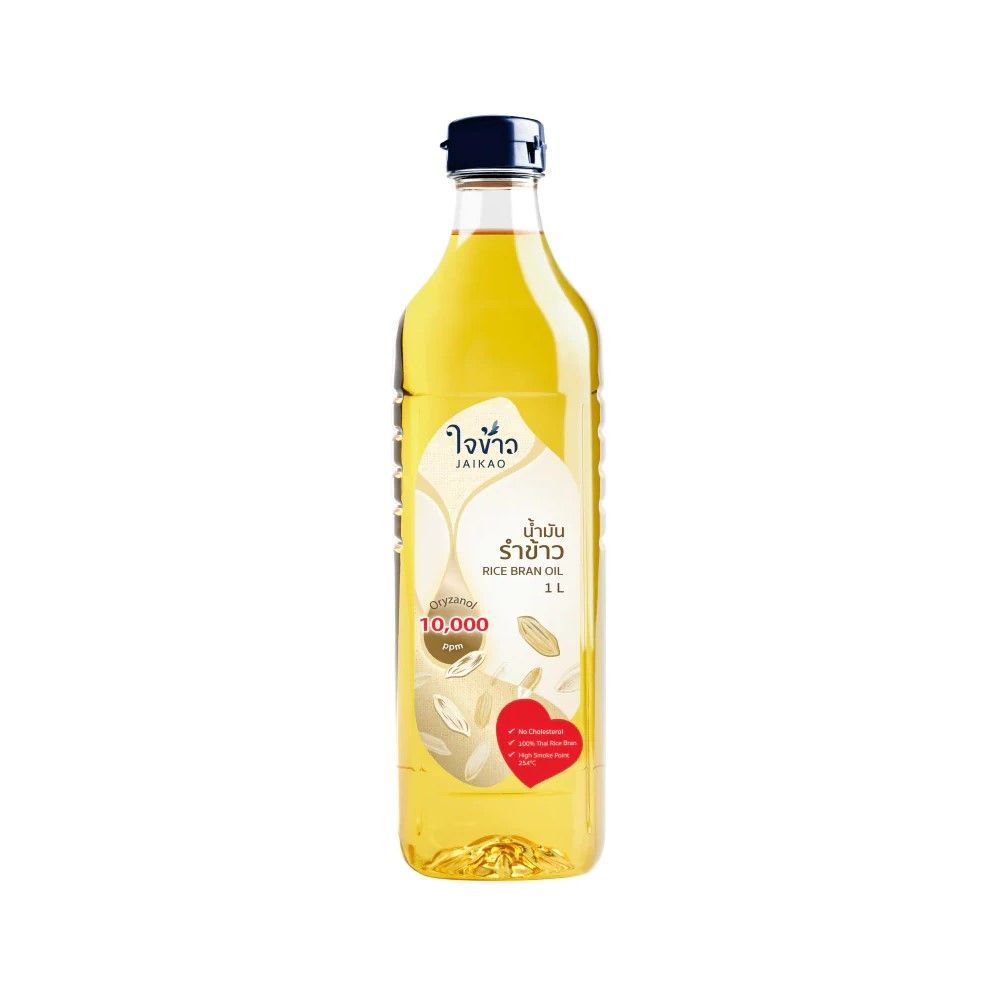 [สินค้าส่งด่วน] ใจข้าว น้ำมันรำข้าว 1ลิตร JAIKAO RICE BRAN OIL 1L